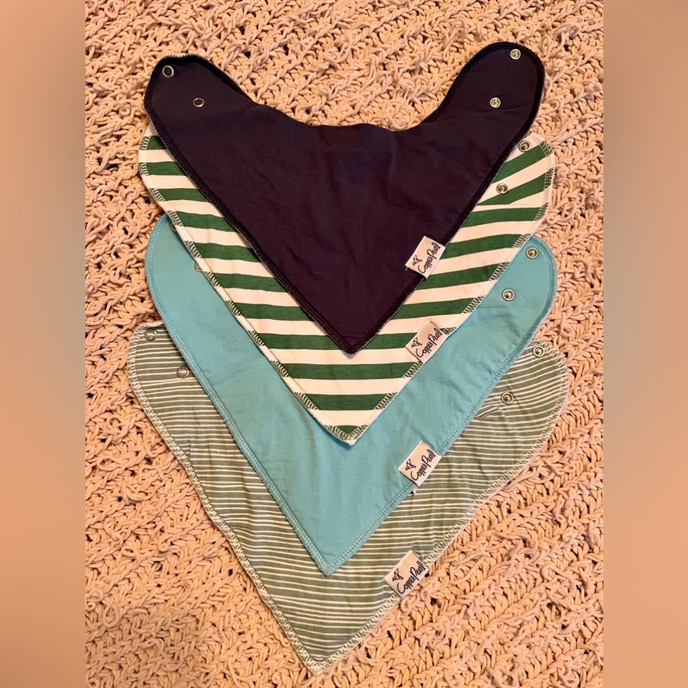 Copper Pearl Bibs (Set of 4)